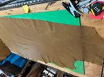 Cognac patina-vintage halve huid 1.5mm dik soepel&glad A-506, Ophalen of Verzenden