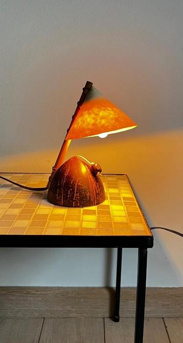 Ibiza kokosnoot lampje, tafellamp, origineel nachtlampje 