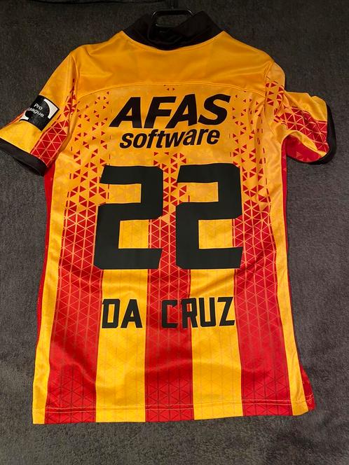 KV Mechelen matchworn 2022-2023, Verzamelen, Sportartikelen en Voetbal, Zo goed als nieuw, Shirt, Ophalen of Verzenden