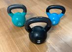 Kettlebells 16-12-8 kg, Sport en Fitness, Ophalen, Zo goed als nieuw, Kettlebell