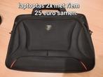 Laptoptas 2 x met riem, Ophalen of Verzenden, Zo goed als nieuw