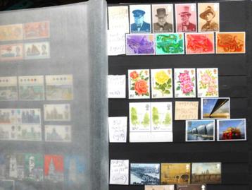 Grande-Bretagne : lot de séries de timbres  1963-2002