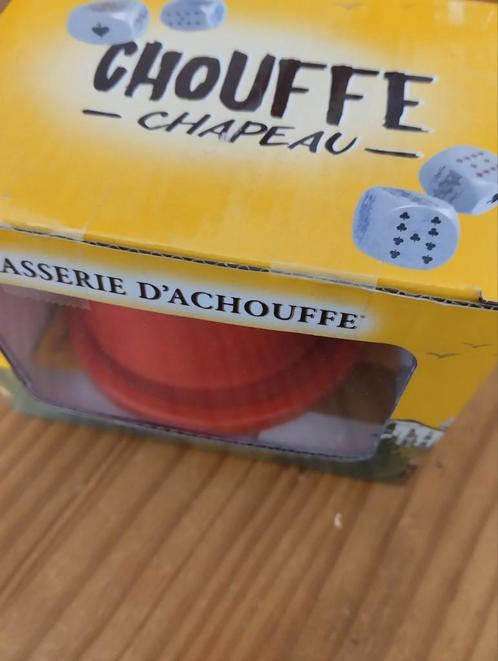 Brasserie d'achouffe Chouffe chapeau, Verzamelen, Biermerken, Zo goed als nieuw, Overige merken, Verzenden