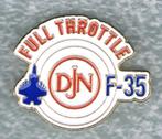 F-35 pin by DJN ( B11 ), Embleem of Badge, Luchtmacht, Ophalen of Verzenden