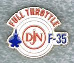 F-35 pin by DJN ( B11 ), Enlèvement ou Envoi, Armée de l'air, Emblème ou Badge