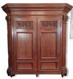 Grande garde-robe en chêne début 18e s., Ophalen