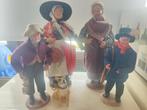 4 santons veritables, Collections, Statues & Figurines, Enlèvement