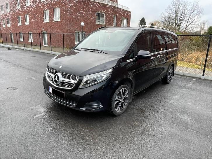 Mercedes V250, 7pl, Euro6, Auto's, Mercedes-Benz, Particulier, V-Klasse, Diesel, Euro 6, Automaat, Zwart, Zwart, Leder, Ophalen