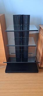 Meuble design Art Deco metal et verre, Enlèvement, Comme neuf