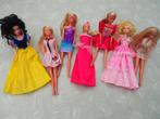 Zeven Simba poppen met mooie kleedjes, Ophalen of Verzenden, Gebruikt, Barbie