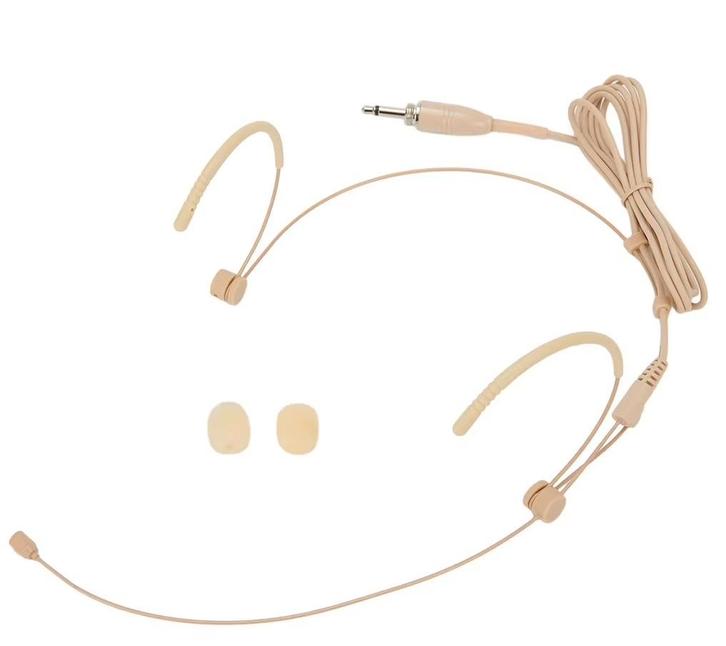 Nieuwe cremekleurige headset voor Sennheiser draadloze micro, Boeken, Muziek, Ophalen of Verzenden