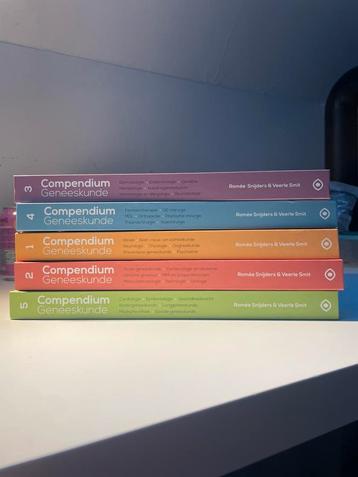 Compendium geneeskunde - 5delige reeks, Livres, Enlèvement, Neuf