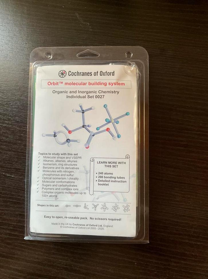 Molecuul modellen set, Diversen, Schoolbenodigdheden, Nieuw, Ophalen