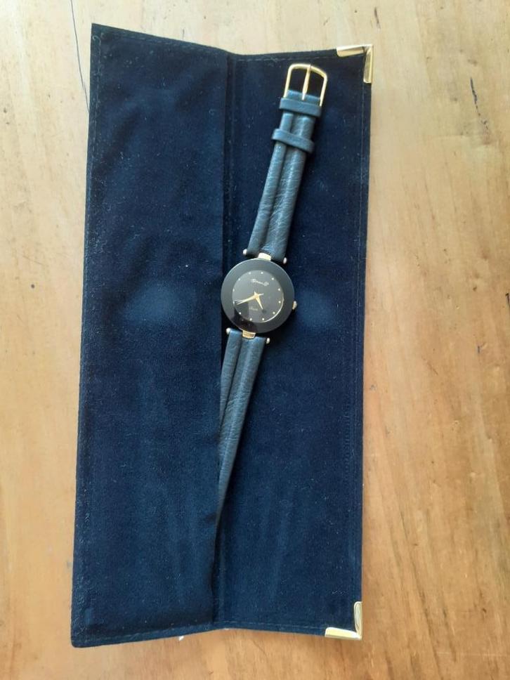 Quartz horloge Monsieur B, Handtassen en Accessoires, Horloges | Dames, Nieuw, Polshorloge, Overige merken, Overige materialen