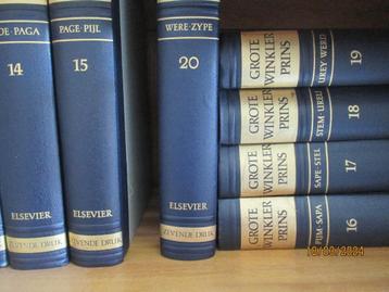 Winkler Prins Encyclopedie op papier beschikbaar voor biedingen