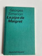 Georges Simenon : La pipe de Maigret 1970 pédagogique, Livres, Policiers, Georges Simenon, Utilisé, Enlèvement ou Envoi