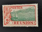 Réunion 1907 - Haven van Saint-Pierre - zeilboot *, Postzegels en Munten, Ophalen of Verzenden, Overige landen, Postfris