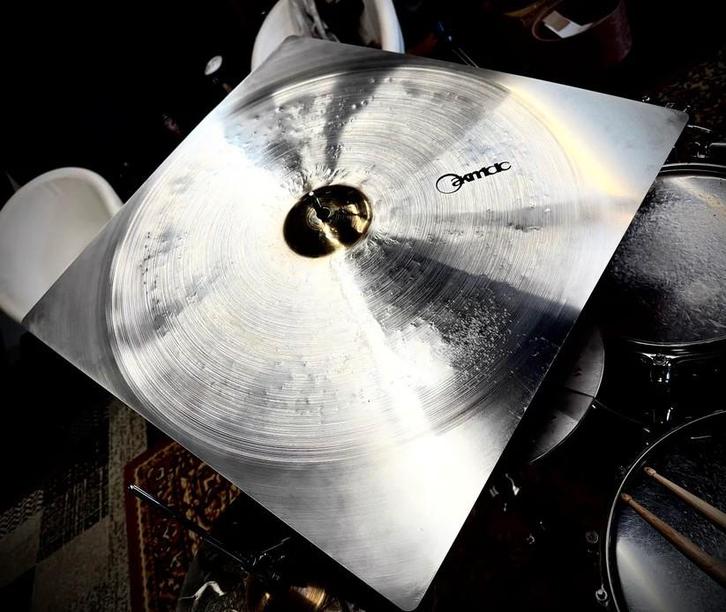 Kmicic Daddy's Square 21,5” Ride Cymbal, Muziek en Instrumenten, Drumstellen en Slagwerk, Nieuw, Overige merken, Ophalen of Verzenden