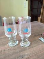 2 anciens verres carlsberg éléphant, Verzamelen, Biermerken, Ophalen of Verzenden