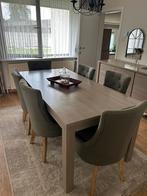 Tafel met 6 stoelen, Huis en Inrichting, Stoelen, Ophalen, Gebruikt, Klassiek, Vijf, Zes of meer stoelen
