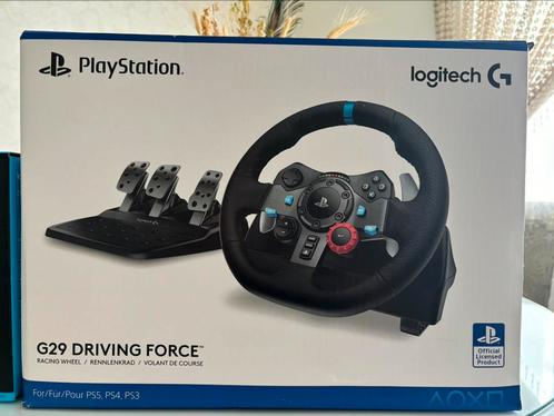 Logitech G29 Driving Force( Logitech Shifter)+factuur, Consoles de jeu & Jeux vidéo, Consoles de jeu | Sony Consoles | Accessoires