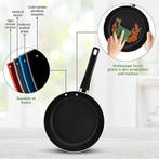 Nutrichef | Kookgerei Set | antiaanbaklaag | Nieuw, Maison & Meubles, Cuisine | Casseroles & Poêles, Neuf, -, -, Aluminium