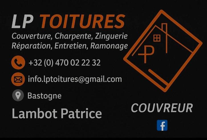 Couvreur Charpentier Ossature bois, Bricolage & Construction, Tuiles & Revêtements de toit, Bois, Enlèvement ou Envoi