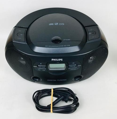 Philips AZ1326/12 Lecteur radio CD MP3 Boombox, TV, Hi-fi & Vidéo, Lecteurs CD, Comme neuf, Philips, Portable, Avec radio, Enlèvement ou Envoi