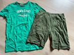 pyjama groen bel bo 176, Kinderen en Baby's, Kinderkleding | Maat 176, Ophalen of Verzenden, Gebruikt, Jongen, Nacht- of Onderkleding