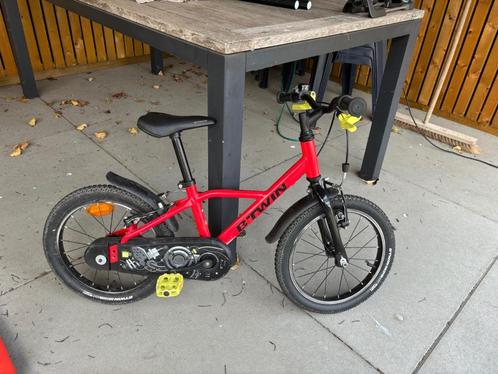 Kinderfiets btwin, Fietsen en Brommers, Fietsen | Jongens, Gebruikt, 16 inch, Handrem, Ophalen