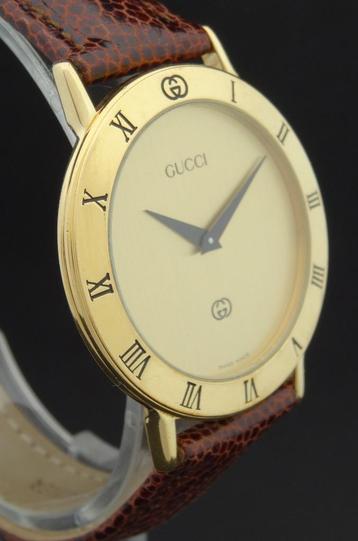 GUCCI Vintage Horloge - Heren of Dames - 18K Verguld