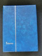 Blauw Princess postzegelalbum met 64 zwarte pagina's, Postzegels en Munten, Postzegels | Toebehoren, Ophalen of Verzenden, Verzamelalbum