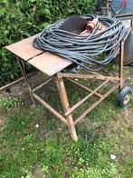 Scie circulaire, Enlèvement, Utilisé