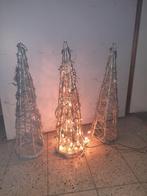 Decoratieve kegels met licht, Diversen, Kerst, Ophalen, Gebruikt