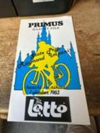 Primus Haacht pils sticker grote prijs Raymond Impanis 1983, Verzamelen, Ophalen of Verzenden, Nieuw, Overige typen, Overige merken