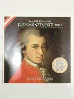 Oostenrijk EURO 2003 FDC jaarlijkse serie, Postzegels en Munten, Munten | Europa | Euromunten, Ophalen of Verzenden, Oostenrijk