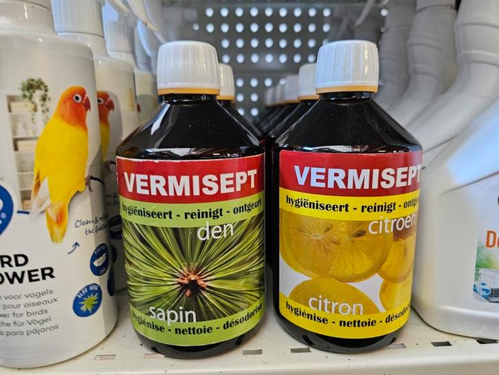 Vermisept Den/Citroën 500ml Beaphar, Dieren en Toebehoren, Vogels | Toebehoren, Nieuw, Ophalen of Verzenden