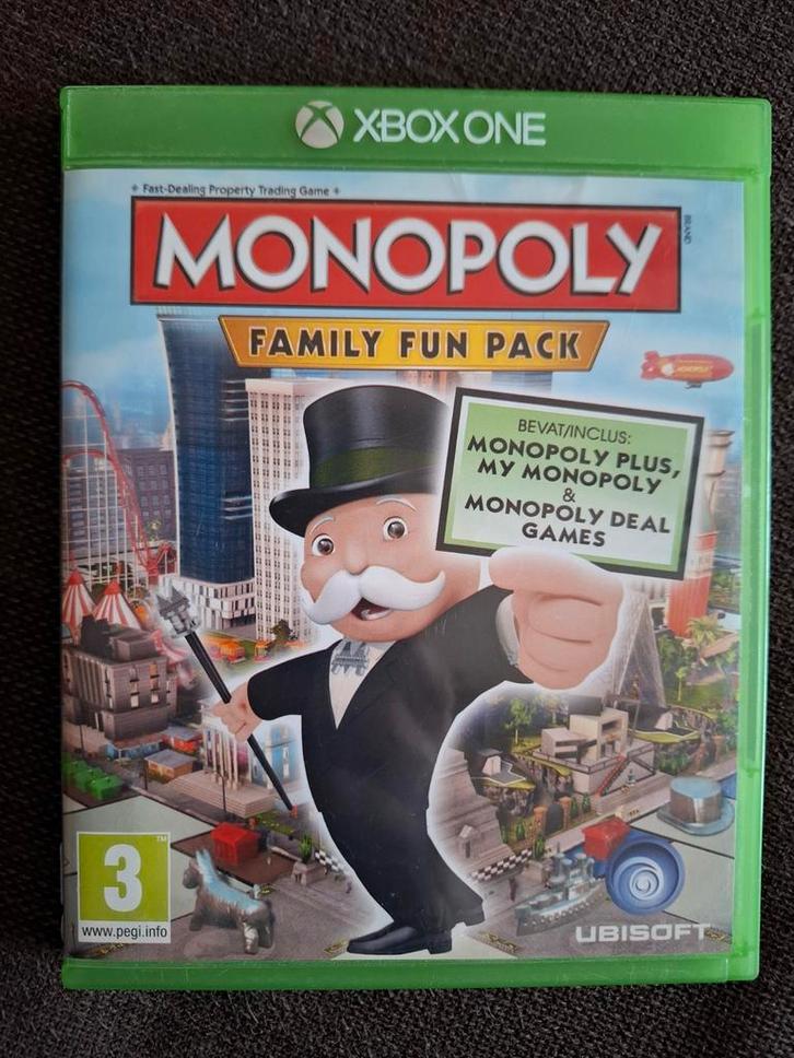 Xbox One Monopoly Family fun pack (compleet), Games en Spelcomputers, Games | Xbox One, Zo goed als nieuw, Ophalen of Verzenden