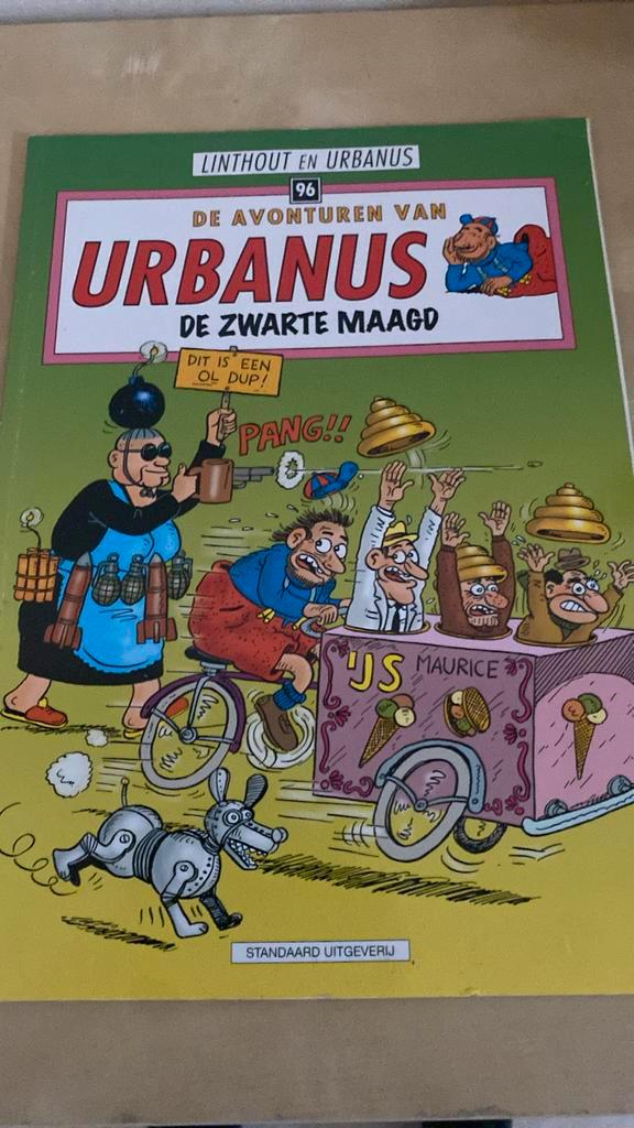 Urbanus - 96.De zwarte maagd, Livres, BD, Utilisé, Enlèvement ou Envoi