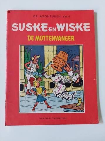 Suske en Wiske Nr 31 De Mottenvanger 1963 beschikbaar voor biedingen