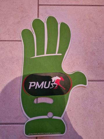Grote groene hand PMU Tour de France 