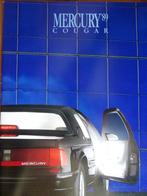 Mercury Topaz, Cougar, Sable, 3 brochures 1989, Enlèvement ou Envoi, Comme neuf, Autres marques