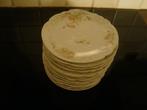 12 Gebakbordjes in Limoges porselein., Ophalen