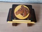 Vintage houten brievenhouder, Ophalen