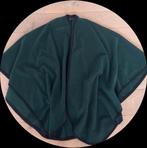 Wollen cape made in England, Ophalen of Verzenden, Zo goed als nieuw, Groen