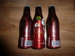 Lege alu colaflesjes kerst editie 3 stuks, Verzamelen, Ophalen of Verzenden, Zo goed als nieuw