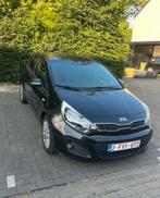 Kia Rio 1.2 benzine – Bouwjaar 2015 – Zeer goed onderhouden, Auto's, Bluetooth, Zwart, Zwart, Handgeschakeld