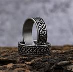 Bague tressé Viking, IJzer of Staal, Nieuw, Ophalen of Verzenden, Dame of Heer
