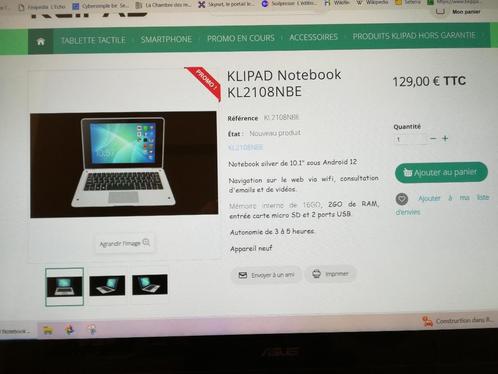 notitieboekje, Computers en Software, Laptoptafels, Nieuw, Ophalen of Verzenden