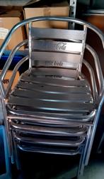 4 aluminium tuinstoeltjes. Coca cola branded., Tuin en Terras, Ophalen, Aluminium